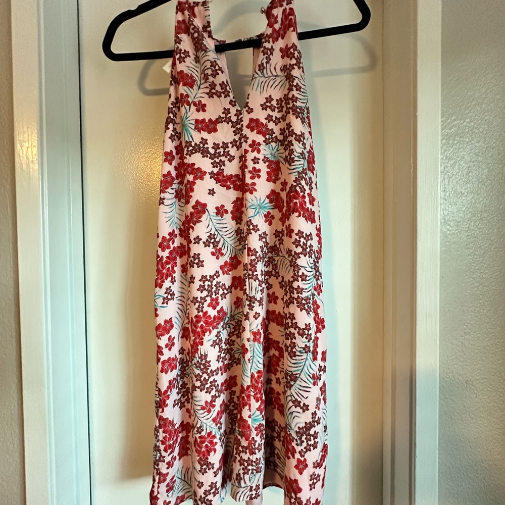 Candie's Pink and Red Floral Dress - Picture 3 of 6